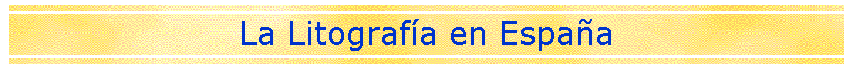 La Litografía en España