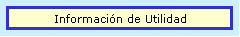 Informaci&oacute;n de Utilidad