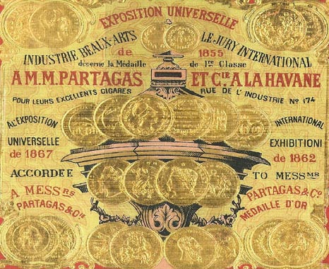 Medallas de Partagás